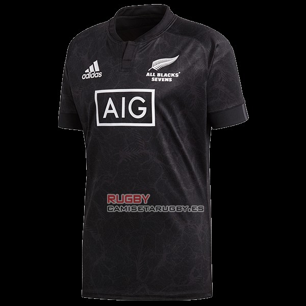 Camiseta Nueva Zelandia All Blacks 7s Rugby 2018 Local